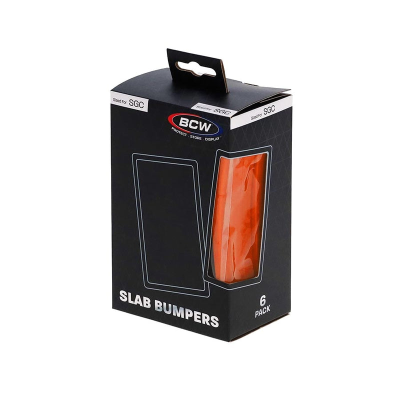 BCW Graded Slab Bumper for SGC (6 Count) - Orange