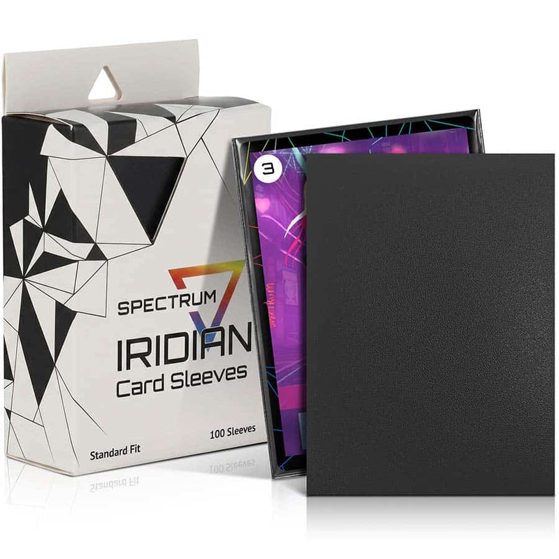 BCW Spectrum Iridian Matte Sleeves (100 Count) - Black