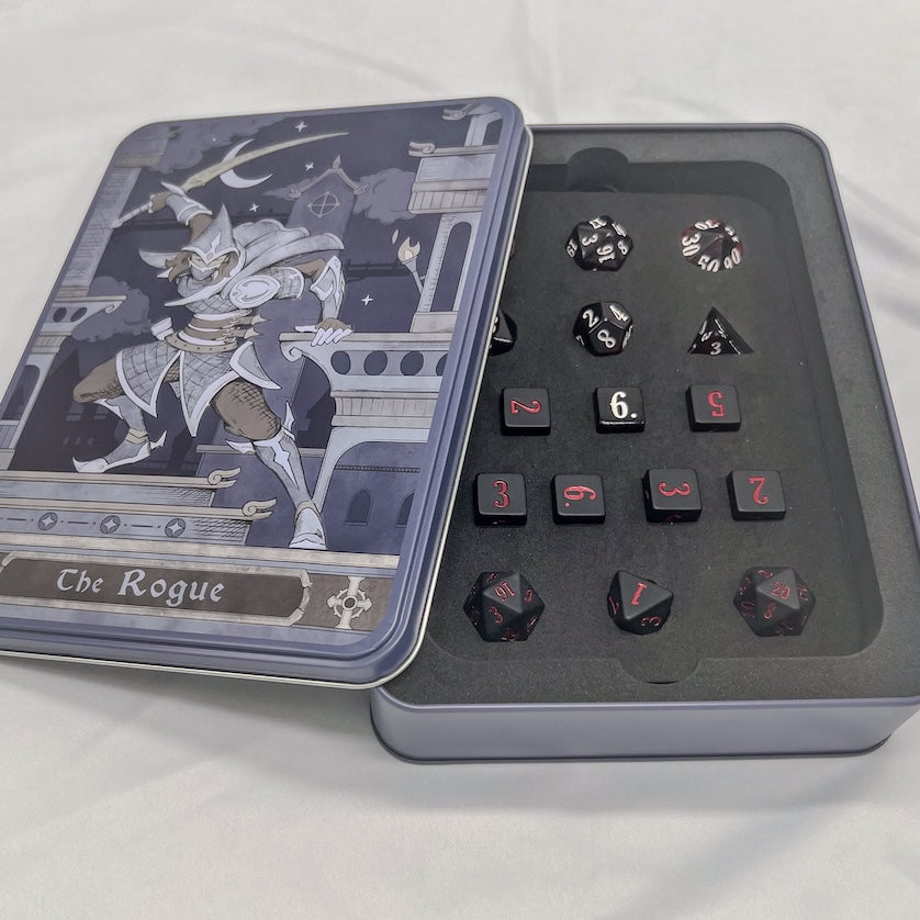 Beadle & Grimm's: Epic Resin - Rogue Polyhedral Dice Set