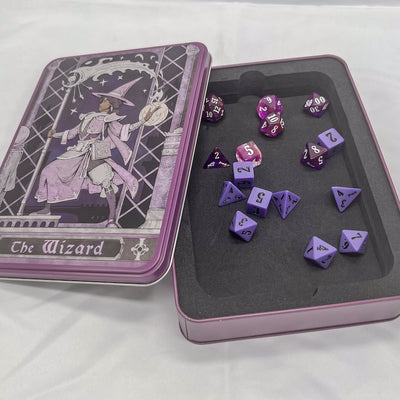 Beadle & Grimm's Epic Resin Wizard Polyhedral Dice Set