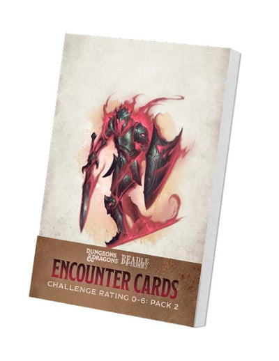 Beadle & Grimm's Encounter Cards Dungeons & Dragons Challenge Rating 0-6 Pack 2