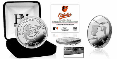 Highland Mint Baltimore Orioles Silver Coin - Limited Edition /5,000