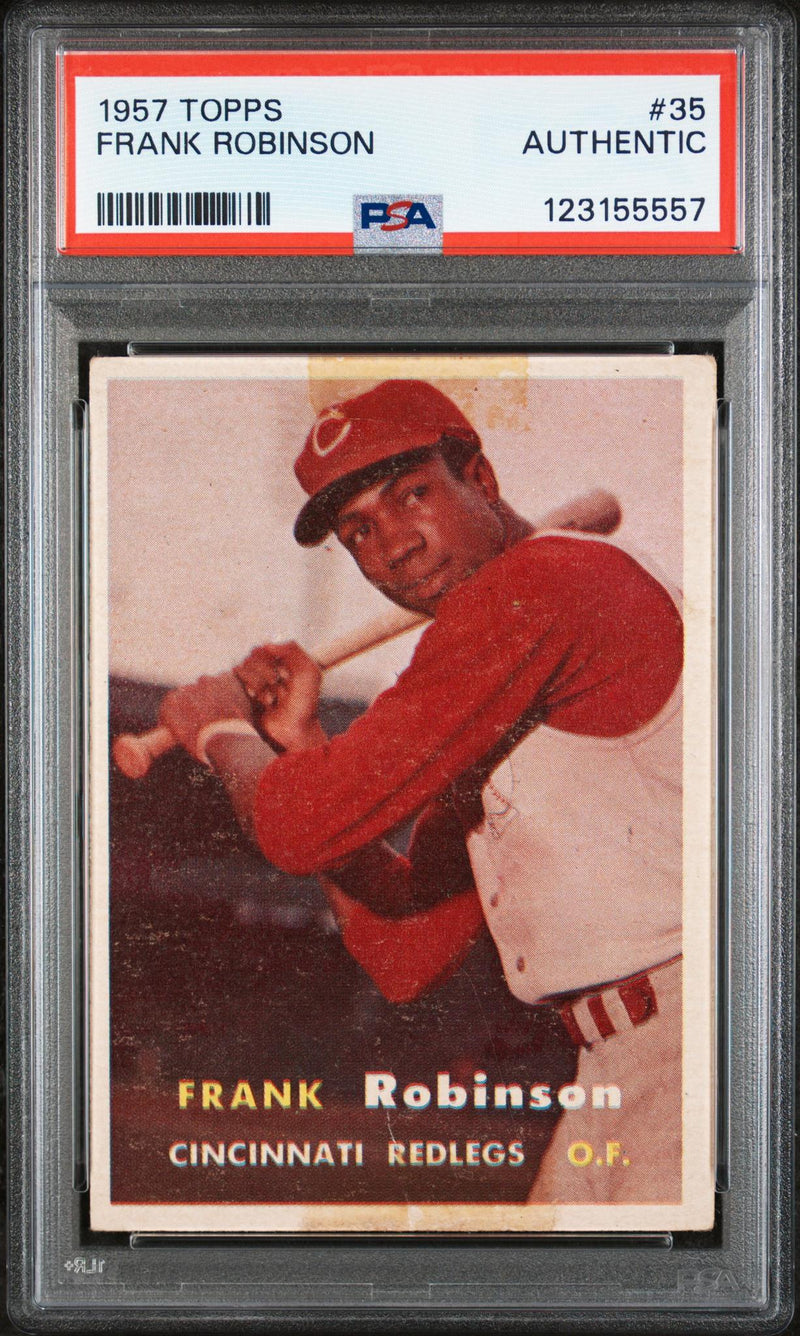 1957 Topps Frank Robinson #35 PSA 0