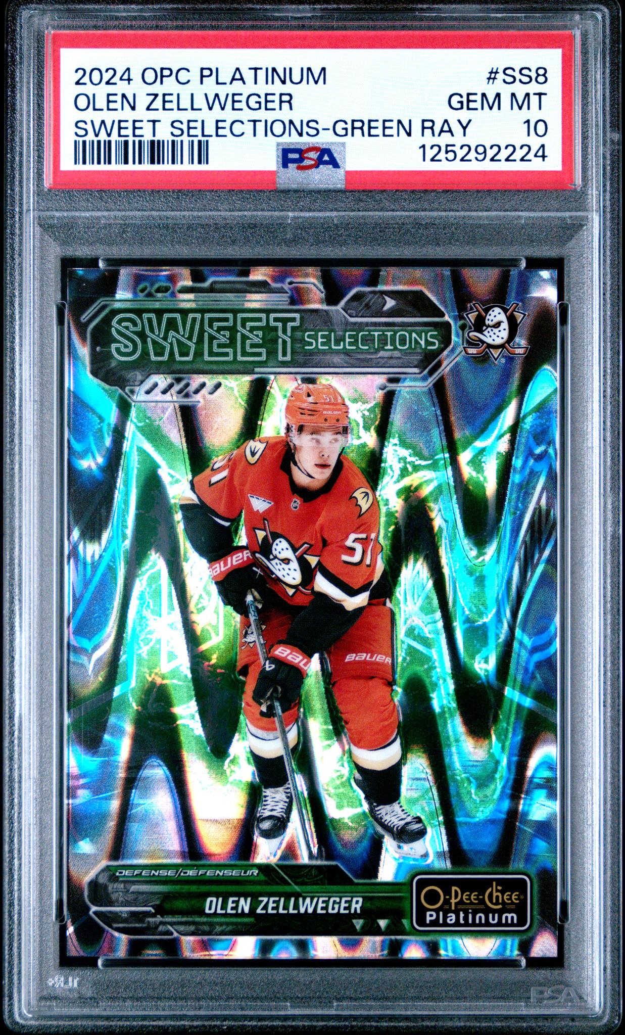 2024 Upper Deck O-Pee-Chee Platinum Sweet Selections Green Ray