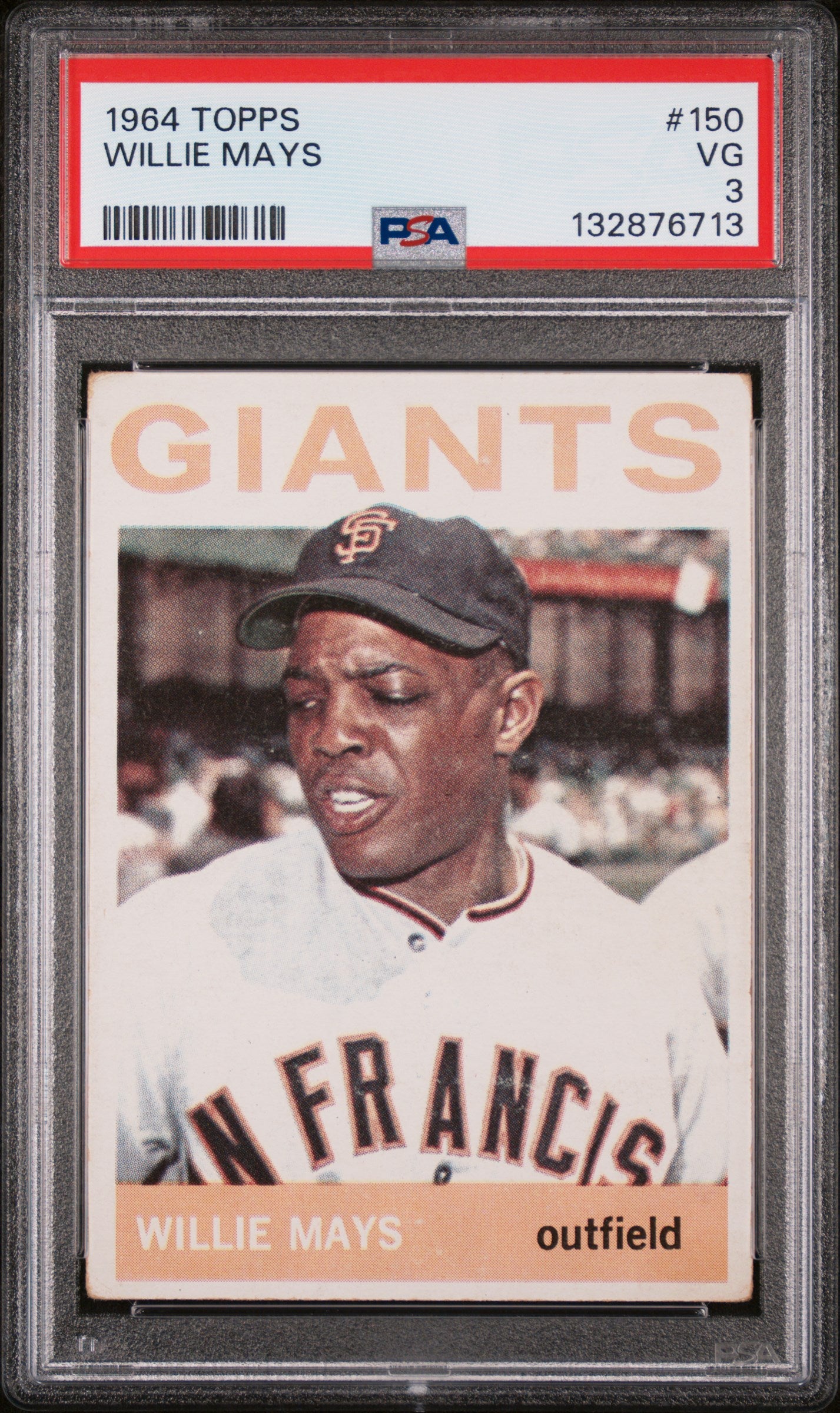 1964 Topps Willie Mays #150 PSA 3