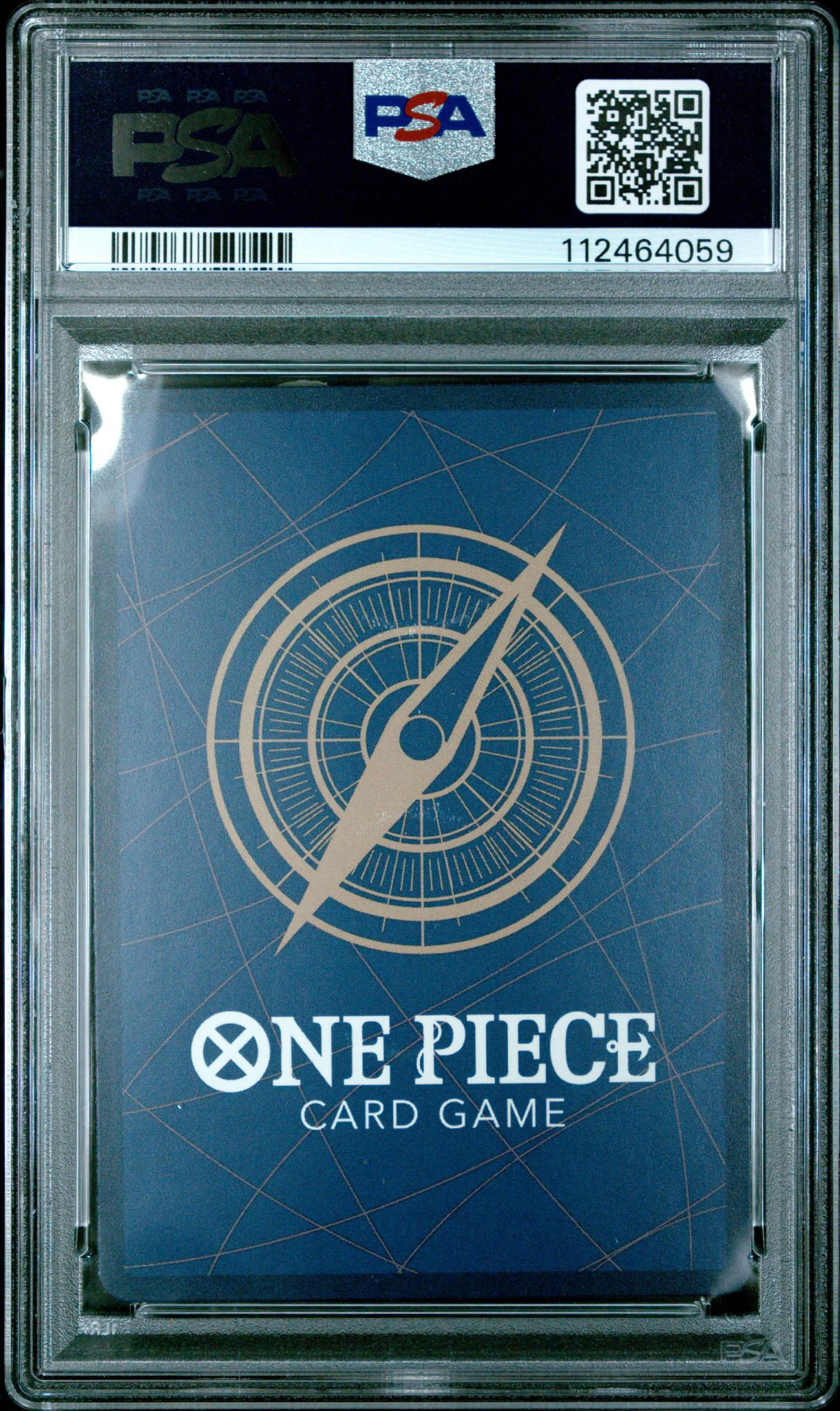 2025 One Piece Card Game Royal Blood Alternate Art Sr Kuzan #OP10082 PSA 10