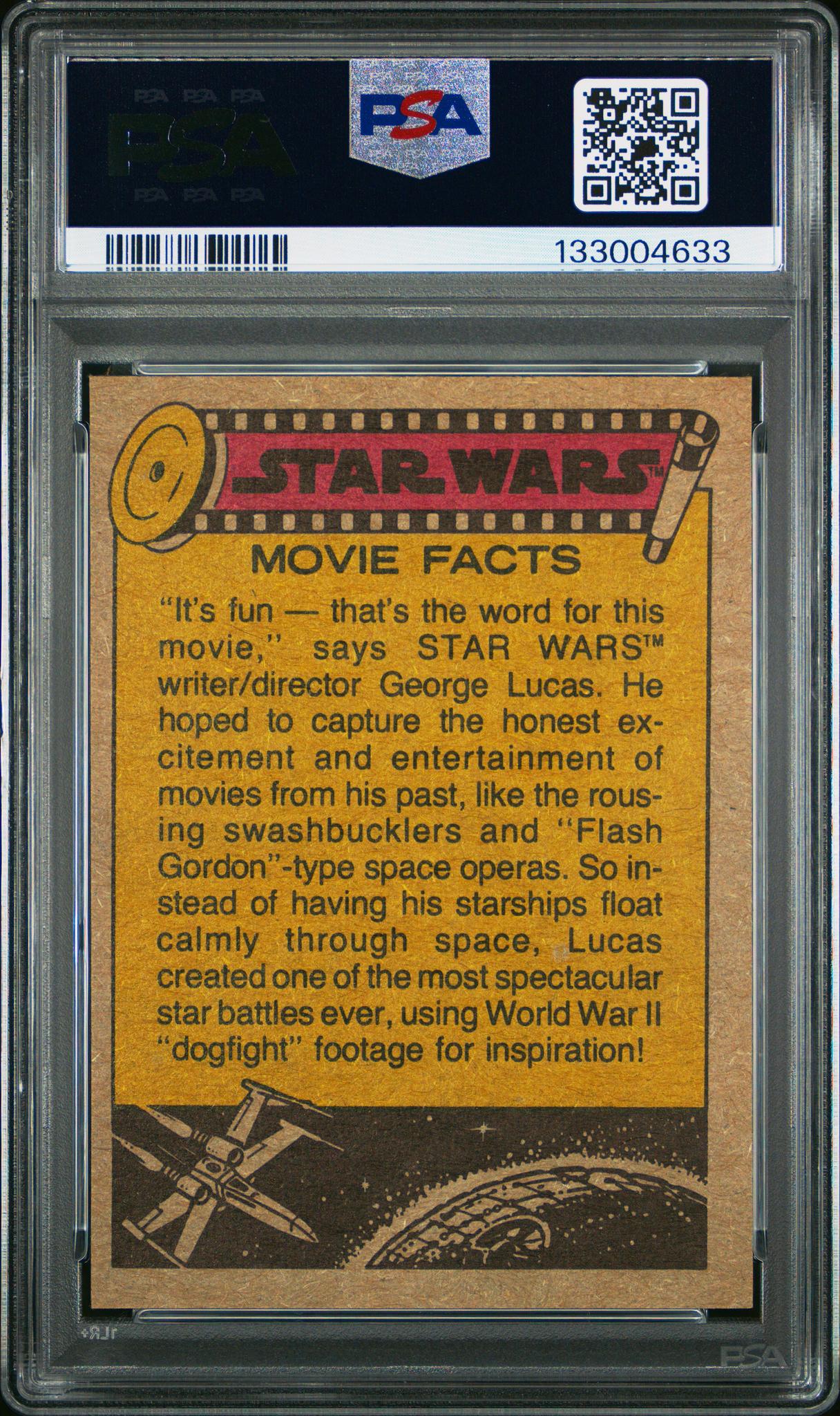 1977 Star Wars Harrison Ford #58 PSA 7