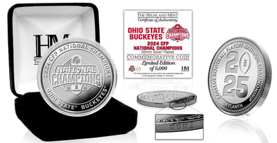 Highland Mint Ohio State 2025 CFP National Champions Silver Coin - Limited Edition /5000