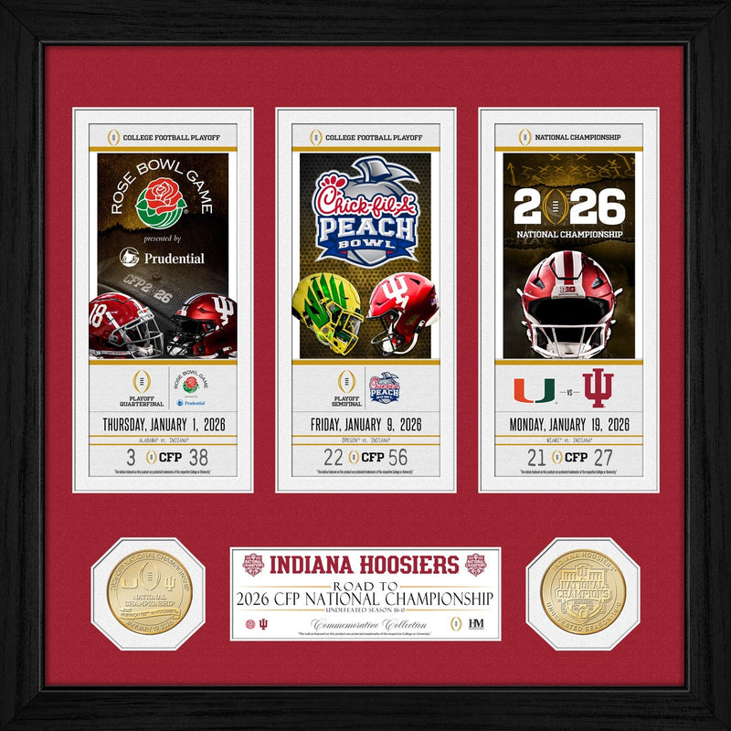 Highland Mint Indiana Hoosiers 2025-26 CFP National Champions Bronze Coin Photo Mint - Limited Edition /2026