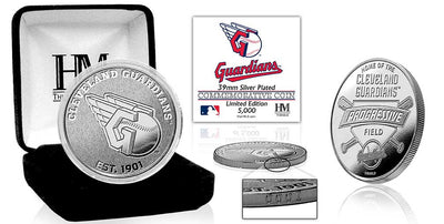 Highland Mint Cleveland Guardians Silver Mint Coin - Limited Edition /5,000