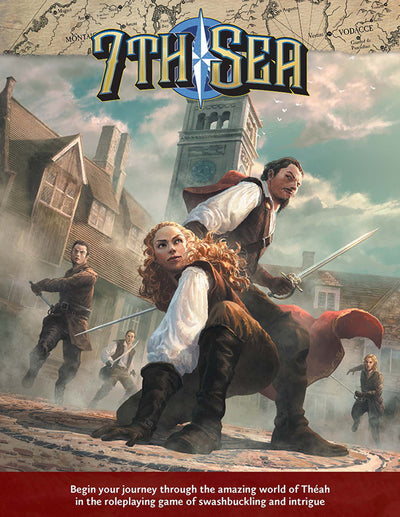 7th Sea Core Rulebook 2nd Edition Hardcover