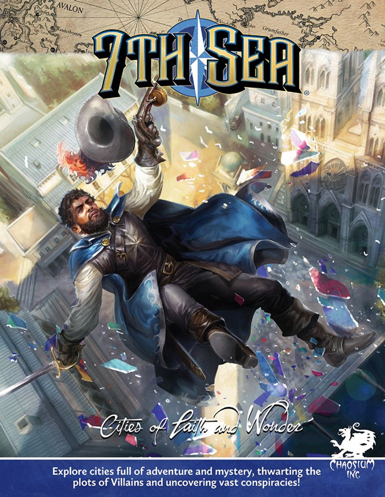 7th Sea: Cities of Faith & Wonder - RPG Sourcebook