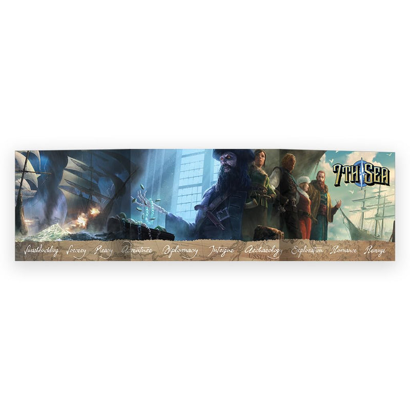 7th Sea Game Master Screen - Three-Panel Fold-Out