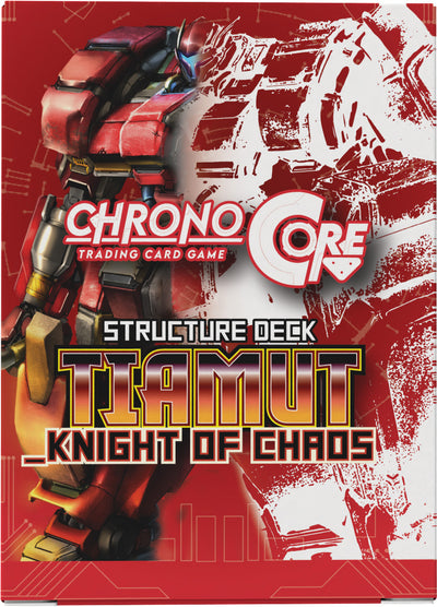 Chrono Core TCG SD03 Tiamut - Knight of Chaos W1 Structure Deck