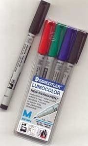 Chessex: Water Soulable Markers (4 Pk)