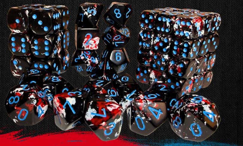 Chessex Brush Dice Dark Side 16mm Dice Block