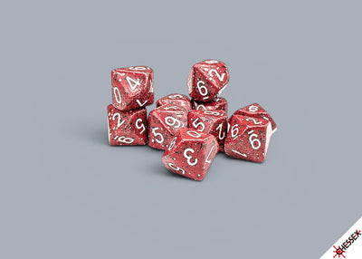 Chessex Speckled Lava Stone 10-Count D10 Dice Set