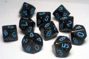 Chessex: Speckled Blue Stars 7-Die Set