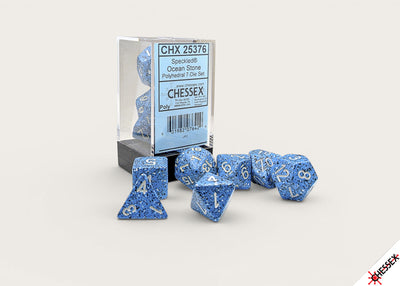 Chessex Speckled Ocean Stone Polyhedral 7-Die Set