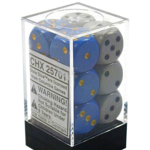 6 Blue D6S 6 Yellow D6S