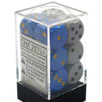 6 Blue D6S 6 Yellow D6S