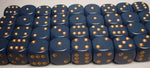 Chessex: Opaque Dusty Blue/Copper 12Mm D6 Dice