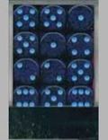 Chessex Speckled Cobalt 12mm d6 Dice Block (36 Dice)