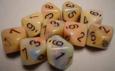 Chessex Festive Polyhedral Circus/Black 7-Die Set