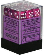 Chessex: Festive Violet/White 12Mm D6 Dice