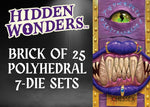 Chessex Hidden Wonders Brick of 25 7 Die Sets