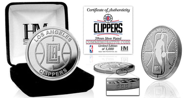 Highland Mint LA Clippers Silver Coin - Limited Edition /5,000