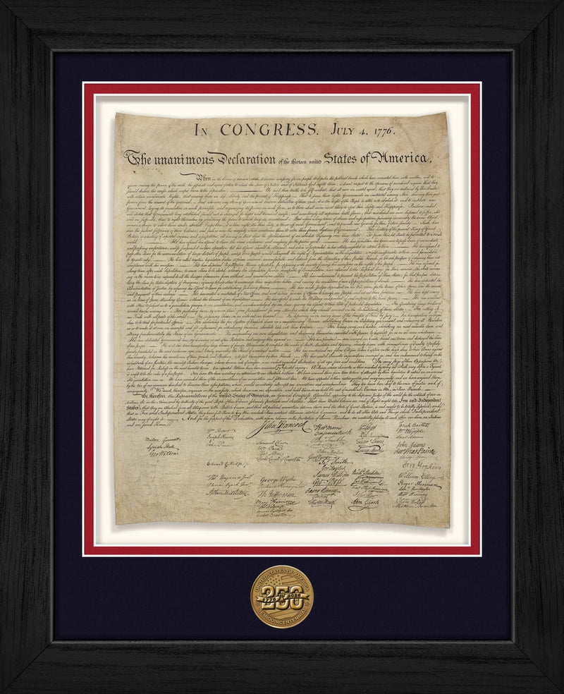 Highland Mint USA 250th Semiquincentennial Declaration of Independence Bronze Coin Photo Mint - Limited Edition /5,000