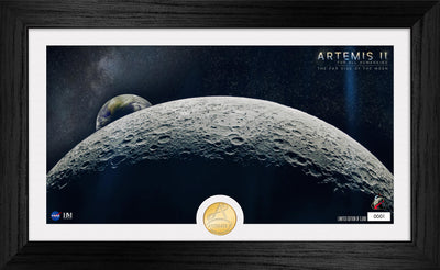 Highland Mint Artemis II Far Side of the Moon Bronze Coin Photo Mint - Limited Edition /5,000