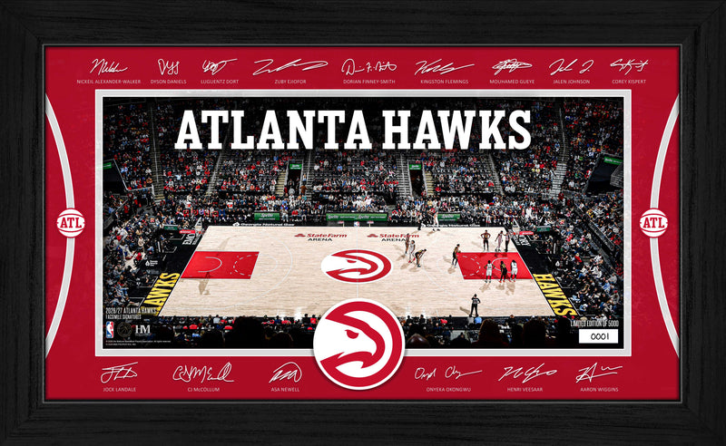 Highland Mint Atlanta Hawks 2026-27 Signature Court - Limited Edition /5,000