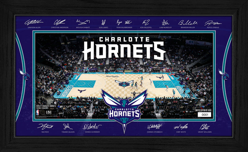 Highland Mint Charlotte Hornets 2026-27 Signature Court - Limited Edition /5,000
