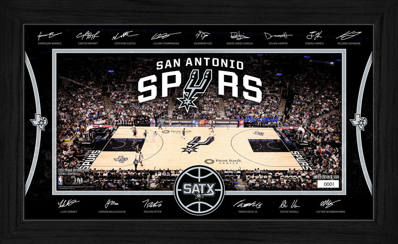 Highland Mint San Antonio Spurs 2026-27 Signature Court - Limited Edition /5,000
