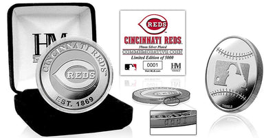 Highland Mint Cincinnati Reds Silver Coin - Limited Edition /5,000