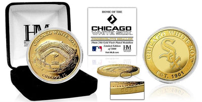 Highland Mint Chicago White Sox Guaranteed Rate Field Stadium 24kt Gold Coin - Limited Edition /5,000