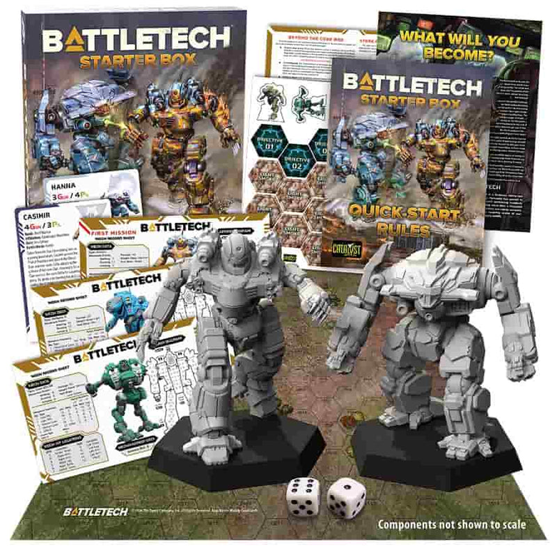 BattleTech Starter Box - 2 BattleMechs with Quick-Start Rules