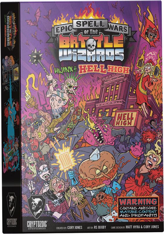 Epic Spell Wars of the Battle Wizards Hijinx at Hell High