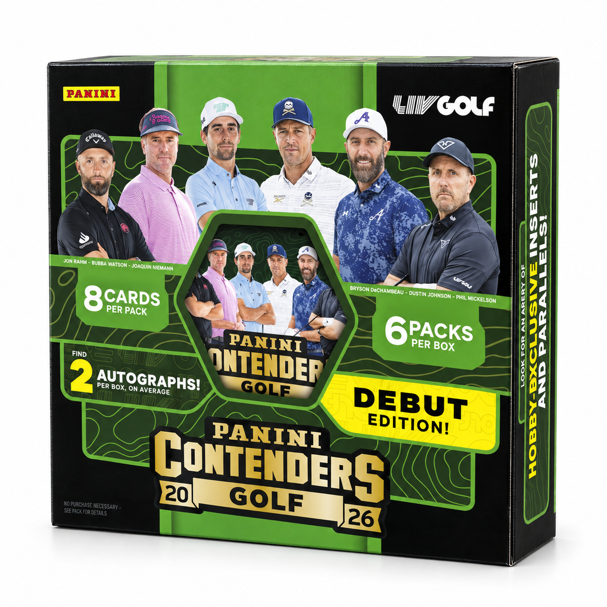2026 Panini Contenders LIV Golf Hobby Box