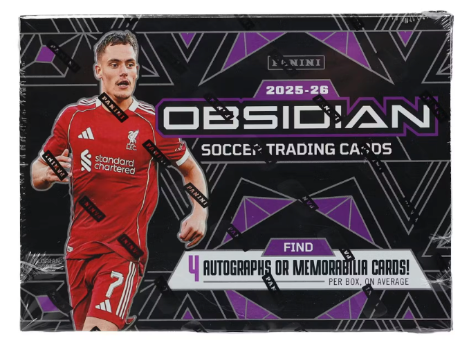 2025-26 Panini Obsidian Soccer Hobby Box