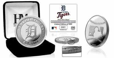 Highland Mint Detroit Tigers Silver Coin - Limited Edition /5,000