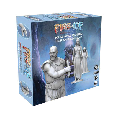 Frazetta Fire and Ice Miniatures Adventure Game King and Queen Expansion