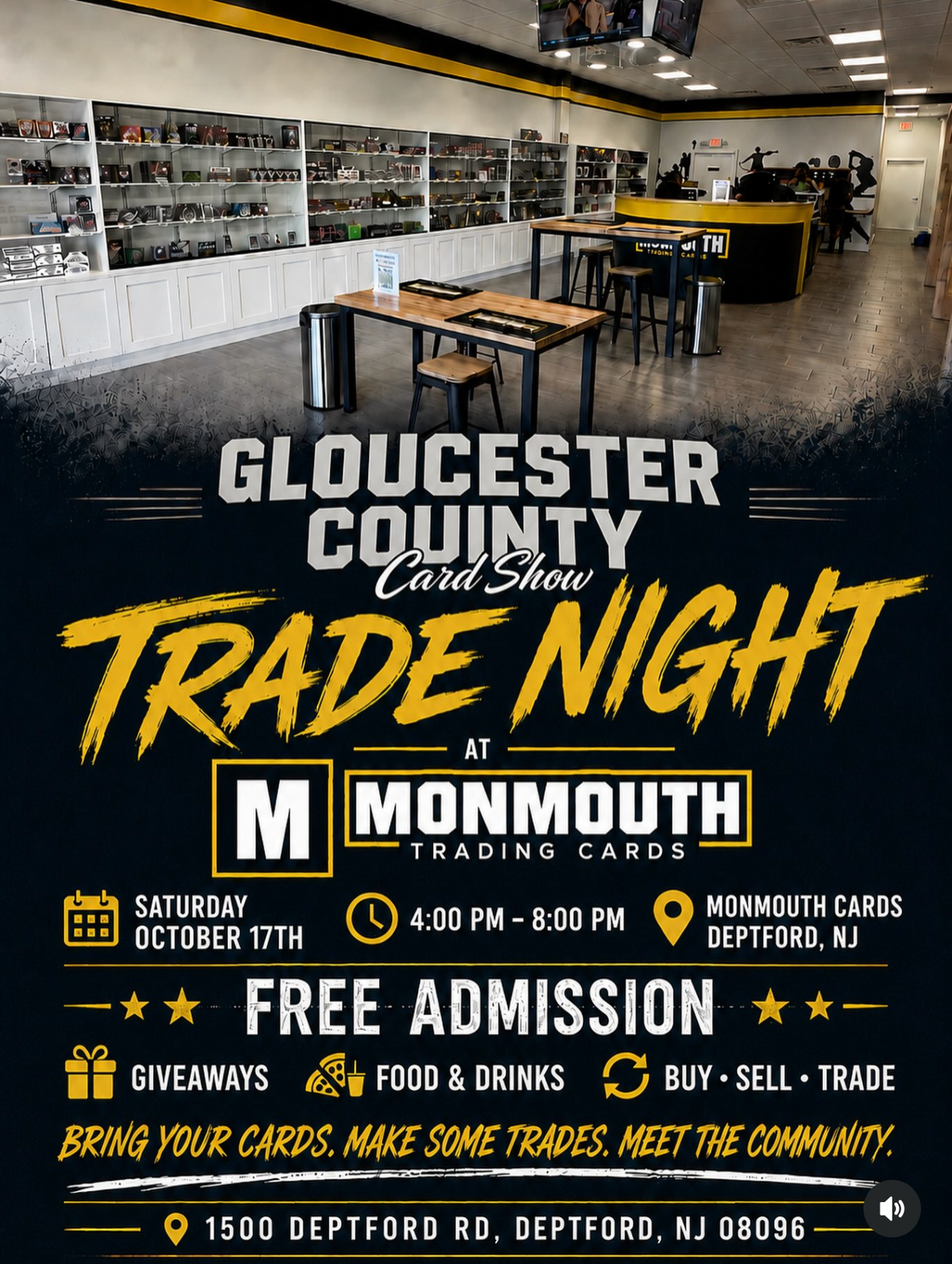 Sports Card Trade Night in New Jersey | Monmouth Cards, Deptford Trade Day