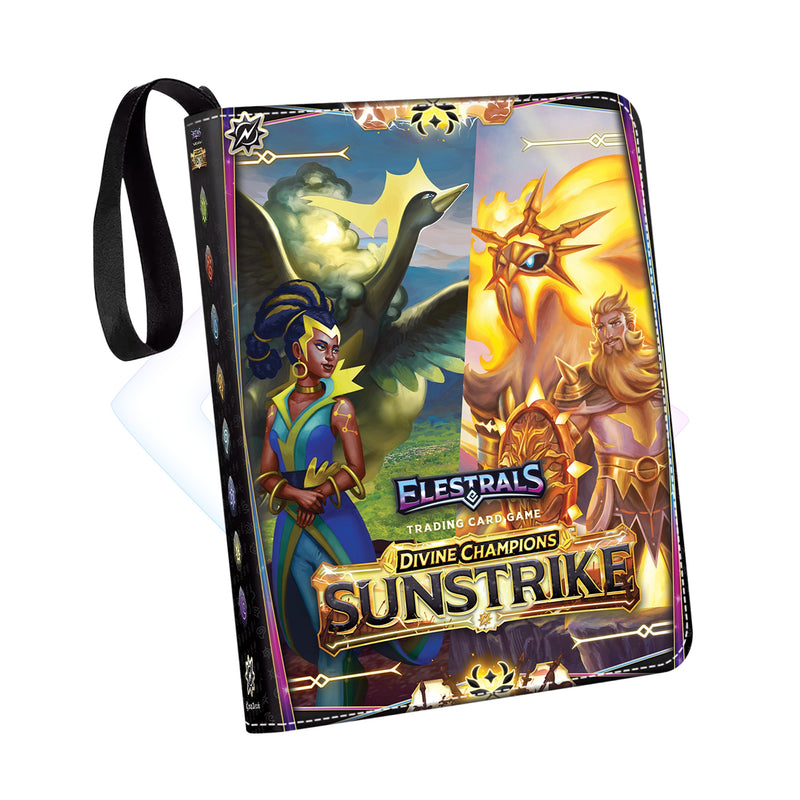 Elestrals TCG Divine Champions Sunstrike Binder - 26 Pages