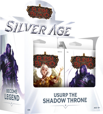 Flesh and Blood Silver Age Usurp the Shadow Throne Deck Display