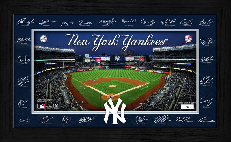 Highland Mint New York Yankees 2026 Signature Field Frame - Limited Edition /5,000