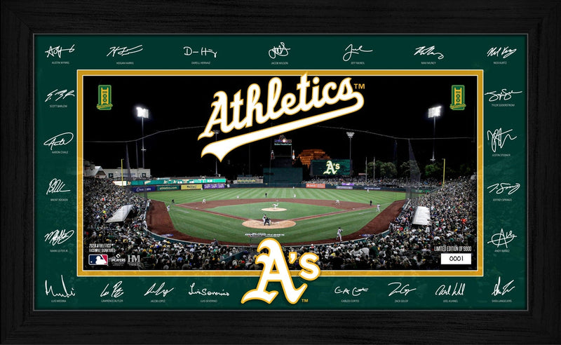 Highland Mint Athletics 2026 Signature Field Frame - Limited Edition /5,000
