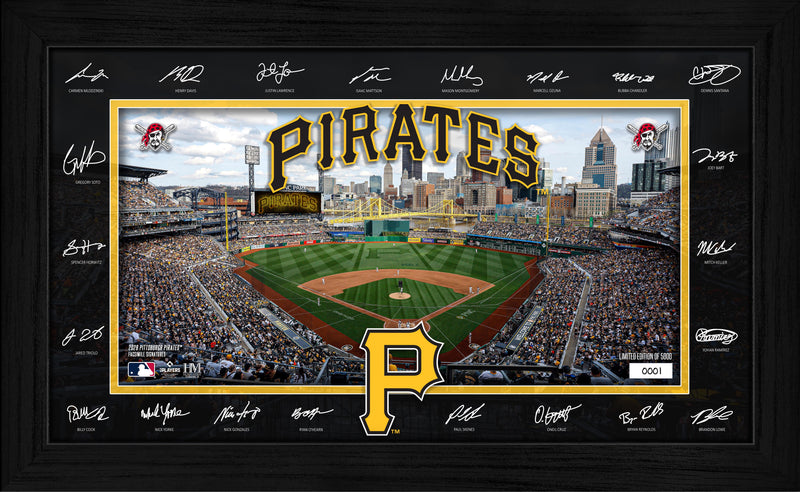 Highland Mint Pittsburgh Pirates 2026 Signature Field Frame - Limited Edition /5,000